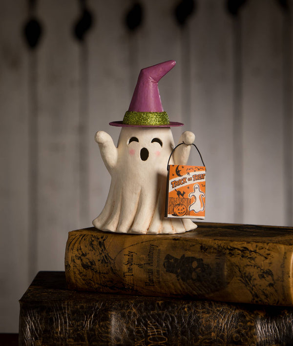 Bethany Lowe Designs - Witchy Ghost with Treat Bag