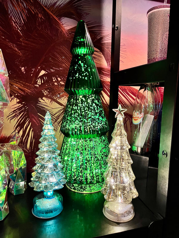 Christmas Tree Glass LED Lights