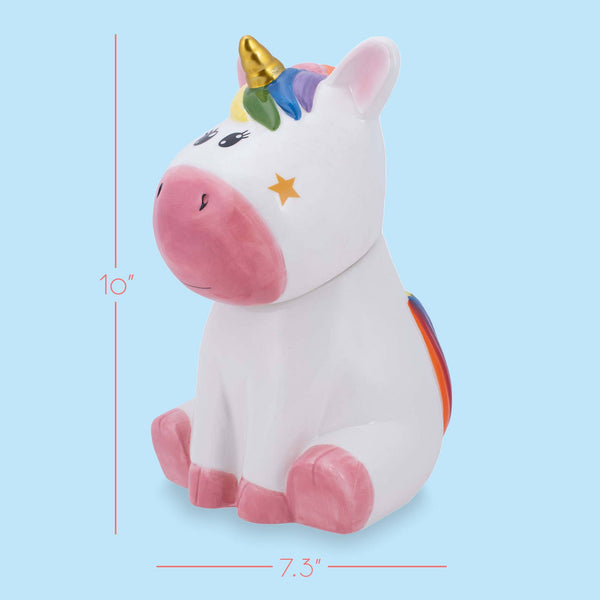 Cookie Jar-Rainbow Unicorn