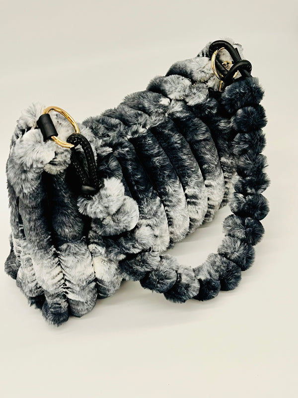 Bag - Crescent Faux Fur