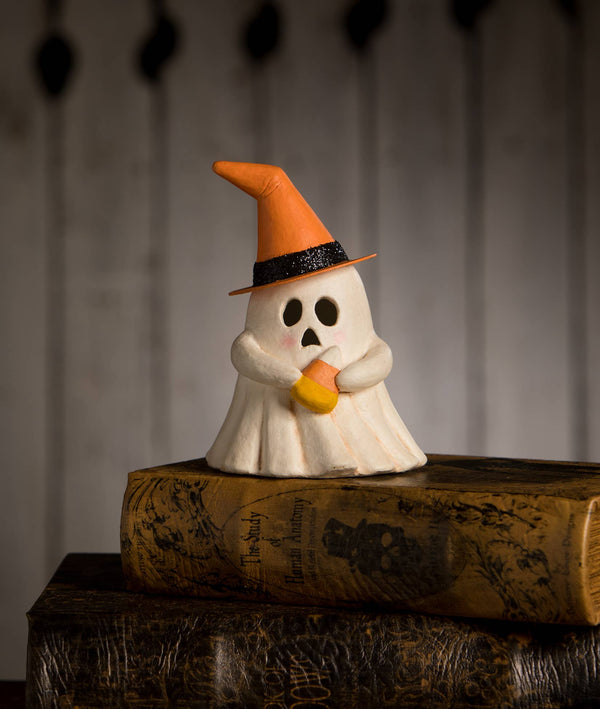 Bethany Lowe Designs - Witchy Ghost with Candy Corn