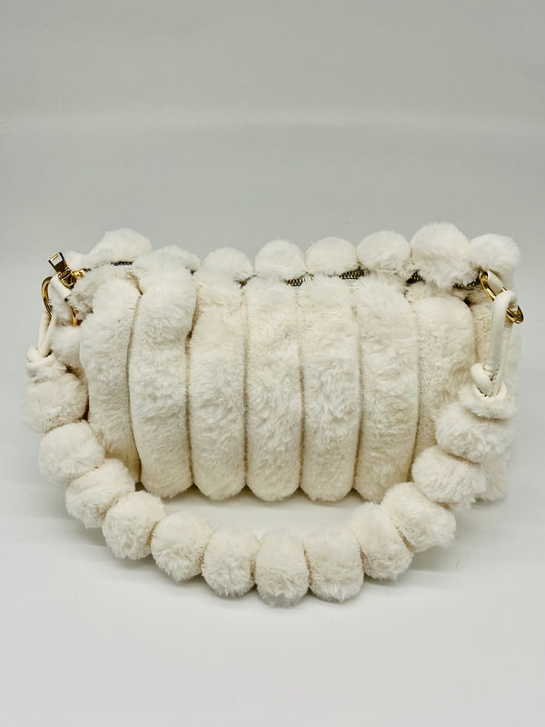 Bag - Crescent Faux Fur