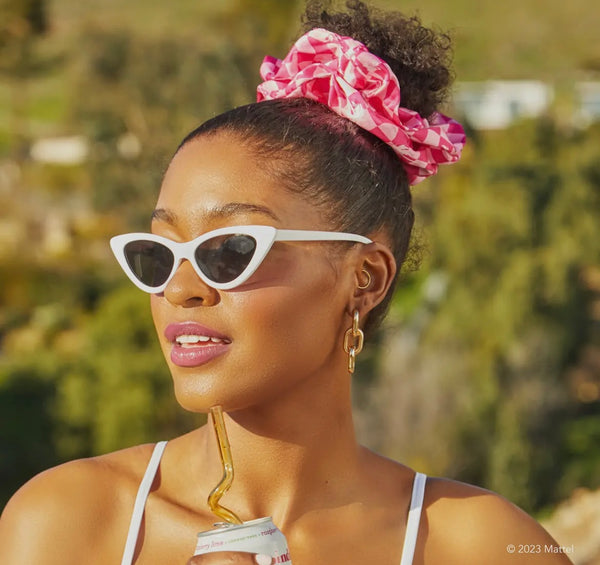 KITSCH - Barbie x kitsch Satin Scrunchies 2pc Set