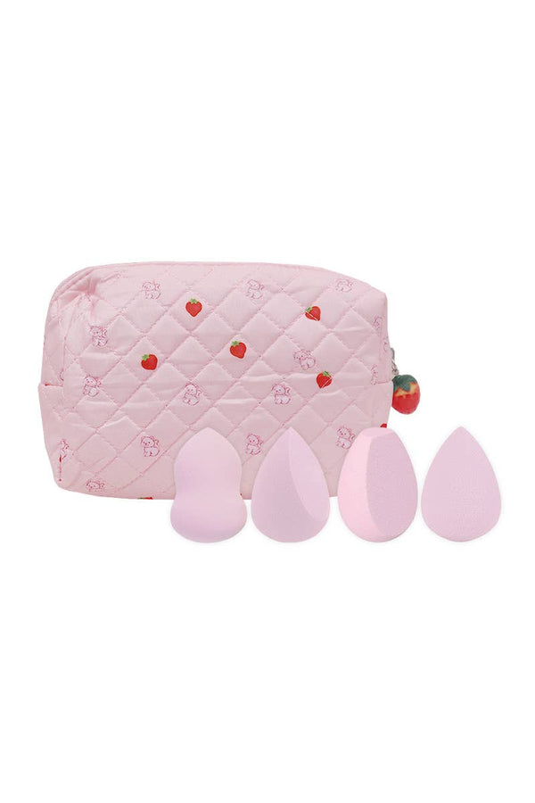 Strawberry Shortcake Sweetheart Makeup Bag with Blenders