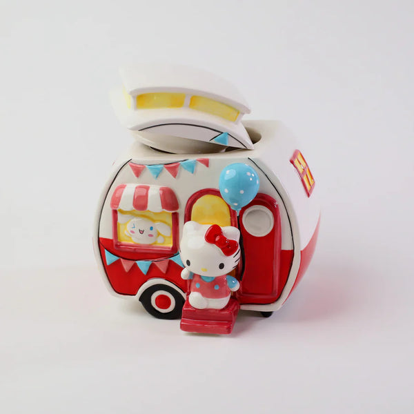 Blue Sky Clayworks - Hello Kitty and Cinnamoroll Camper Cookie Jar