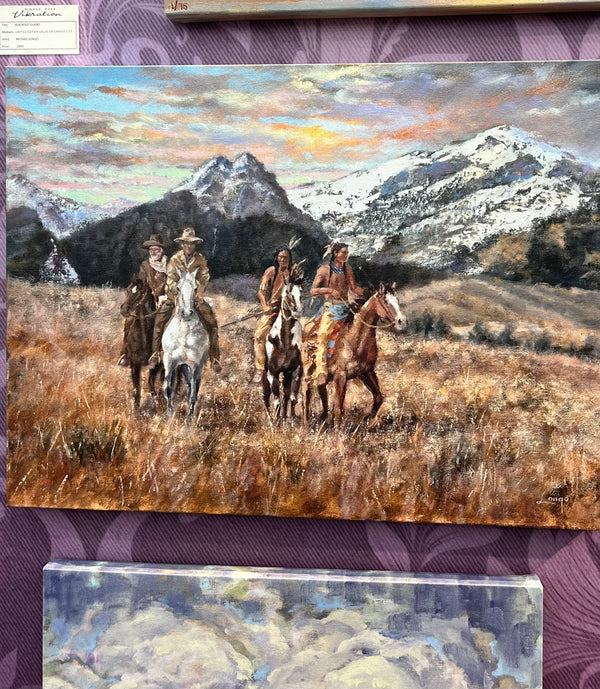 Blackfeet Guides-Michael Longo Giclee’ 18” x 24” Limited Addition