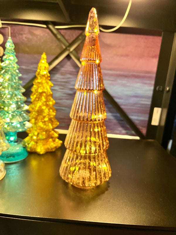 Christmas Tree Glass LED Lights