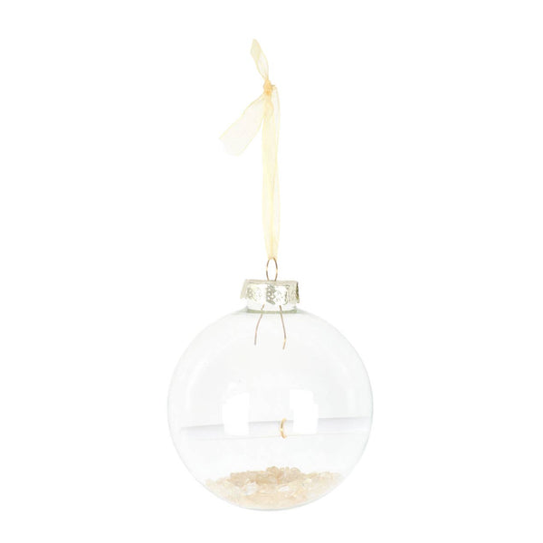 Citrine Manifestation Christmas Bauble Ornament Kit