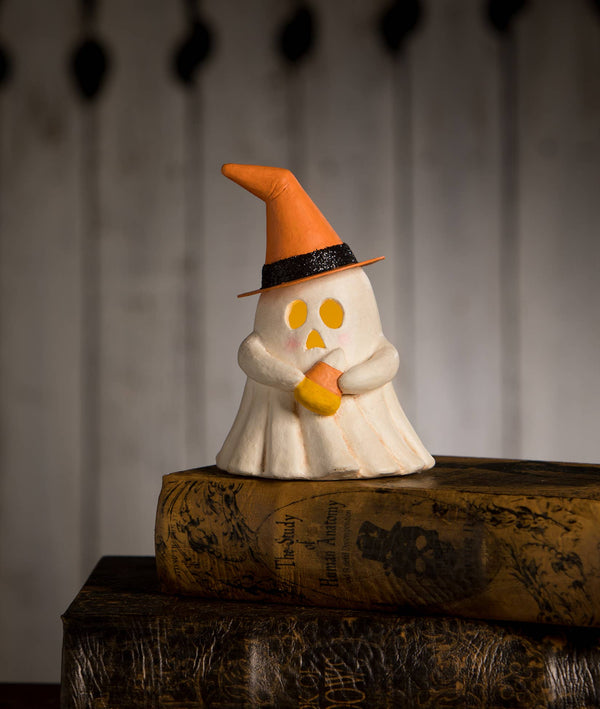 Bethany Lowe Designs - Witchy Ghost with Candy Corn