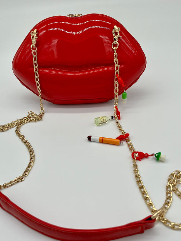 Lips Bag-Dirty Lil Secrets Charms