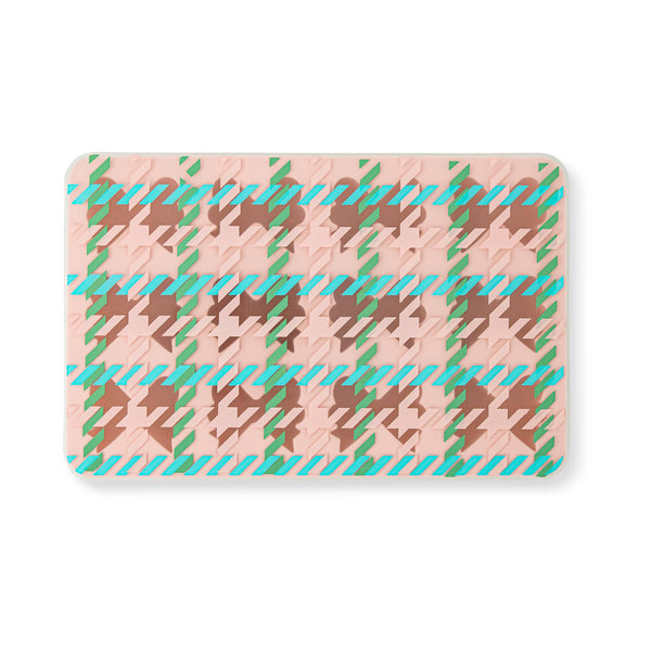 Bow Ice Tray 2pk with Lid - Houndstooth and Leopard