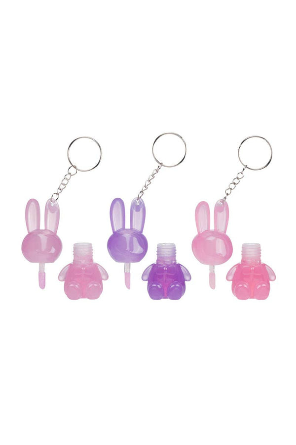 Bunny Lip Oil Keychain