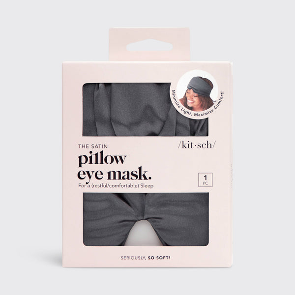 The Pillow Eye Mask-Charcoal