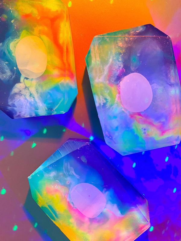 Crystal Bar Soap - True Liberation (Aquarius) - 7oz Zodiac Crystal Bar Soap