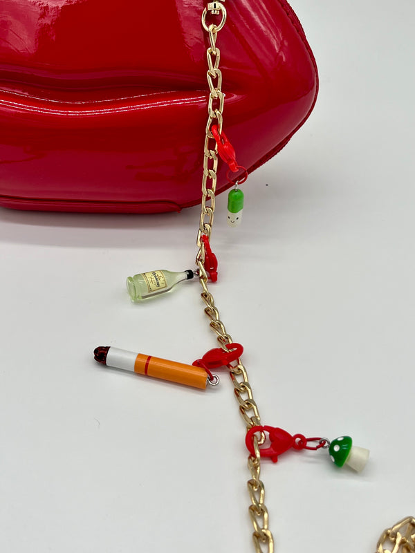 Lips Bag-Dirty Lil Secrets Charms