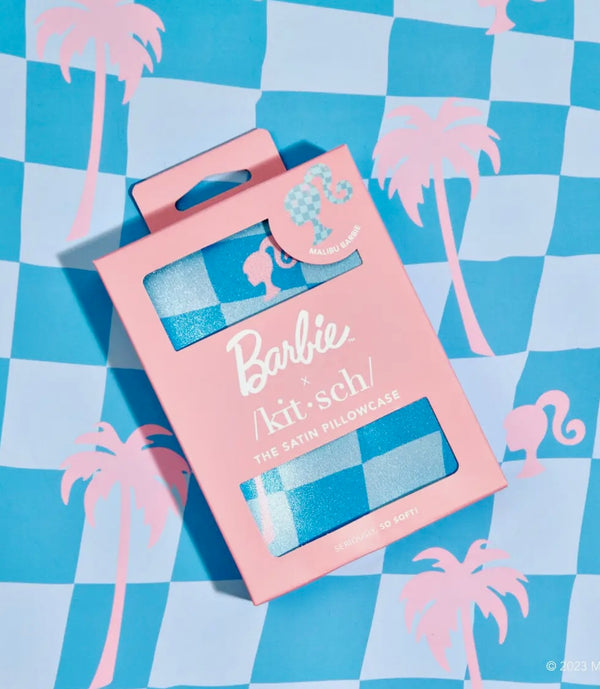 KITSCH - Barbie x kitsch Satin Pillowcase - Malibu Barbie