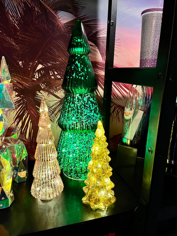 Christmas Tree Glass LED Lights