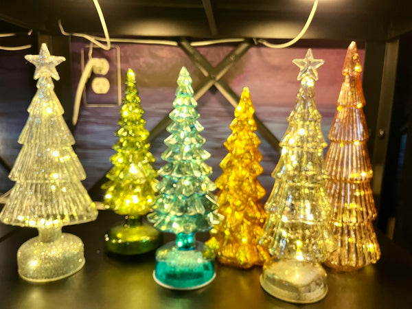 Christmas Tree Glass LED Lights