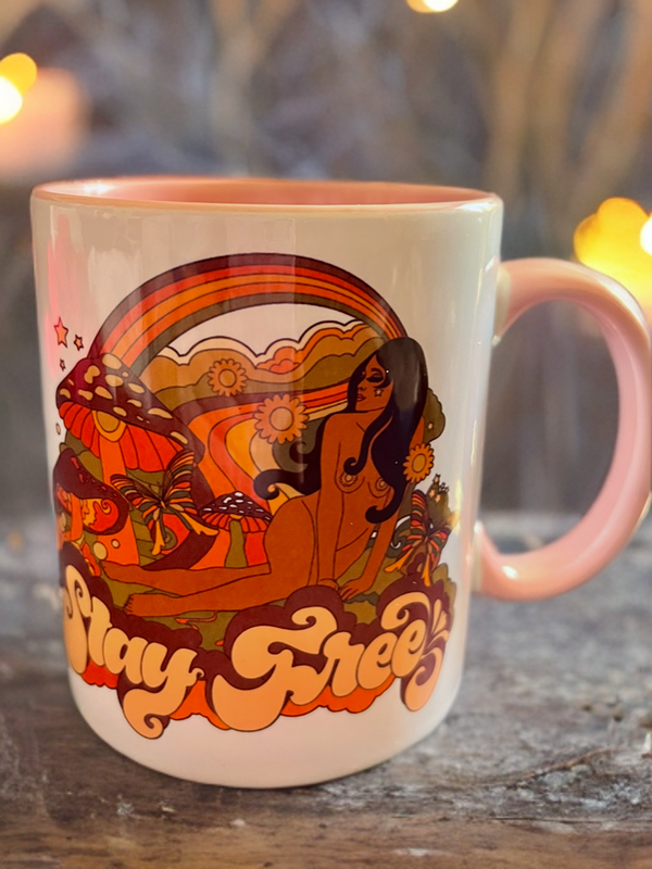 Stay Free Pink Mug
