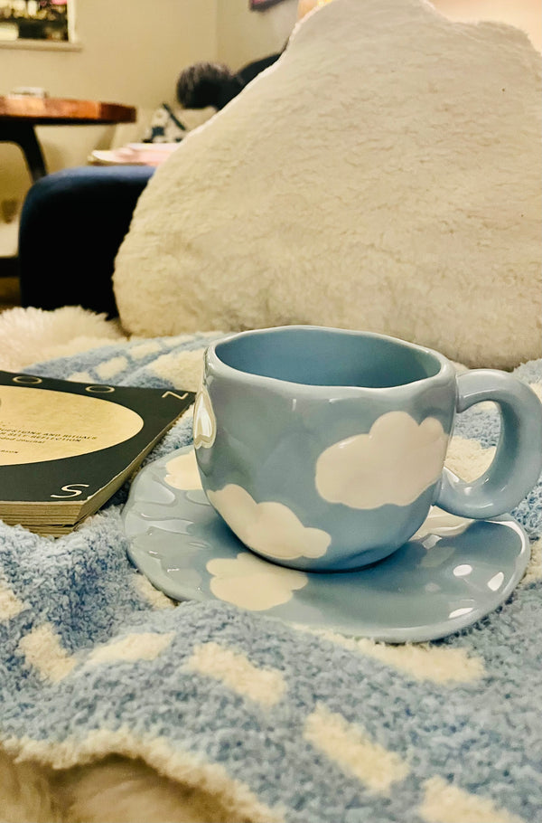 Clouds-Cup and Saucer Set