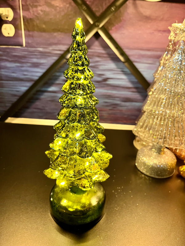 Christmas Tree Glass LED Lights