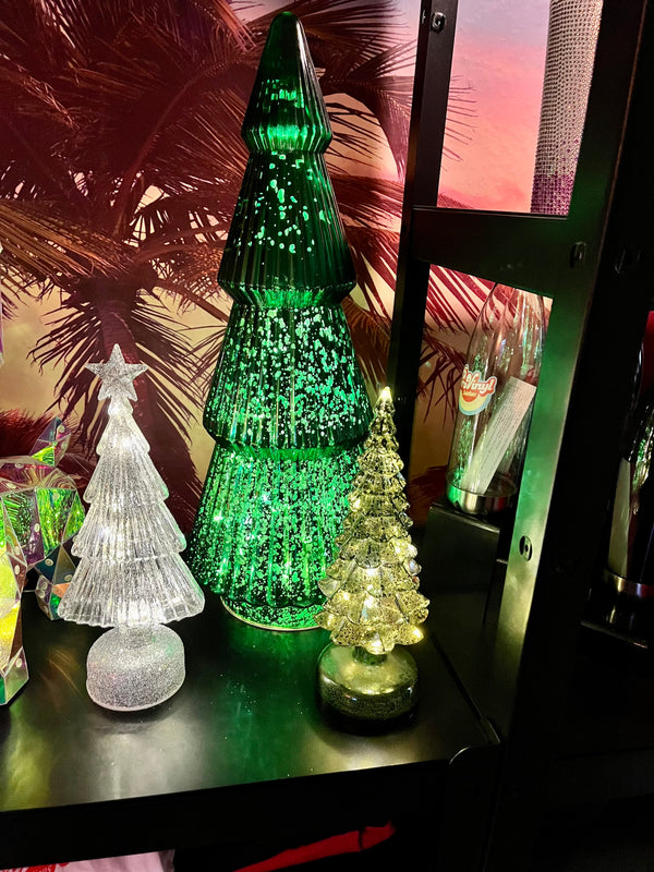 Christmas Tree Glass LED Lights