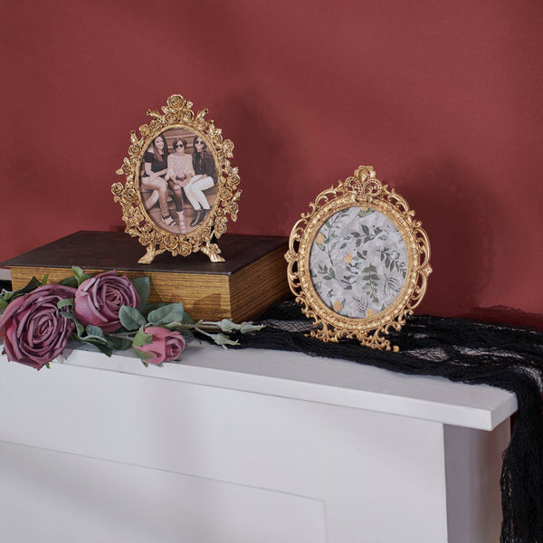 Vintage Rose Photo Frames