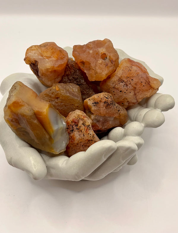 Crystals- Natural Carnelian