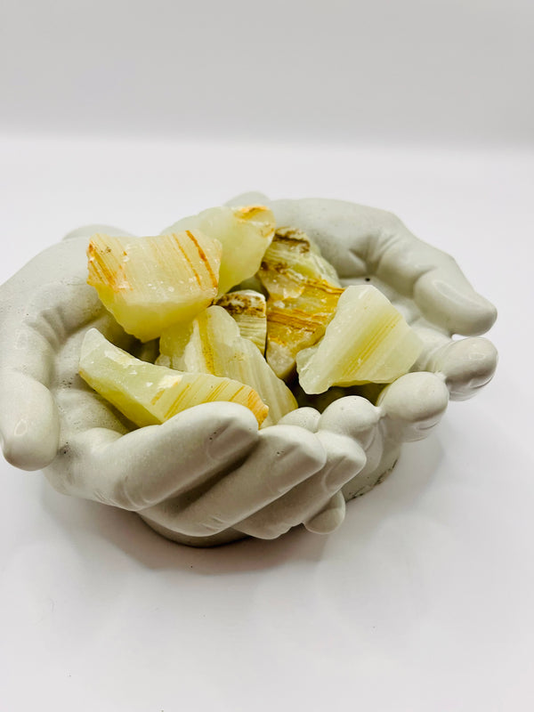 Crystals-Natural Green Onyx