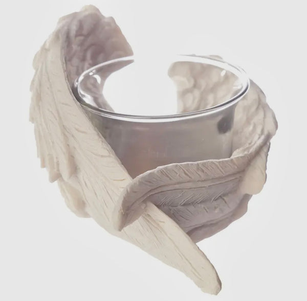 Angel Wings Tea Light and Votive Candle Holder