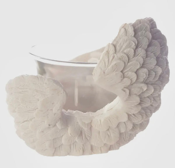 Angel Wings Tea Light and Votive Candle Holder