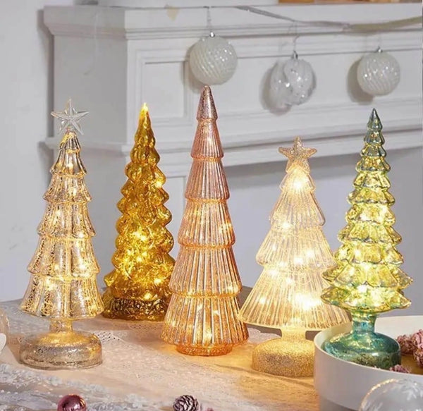 Christmas Tree Glass LED Lights