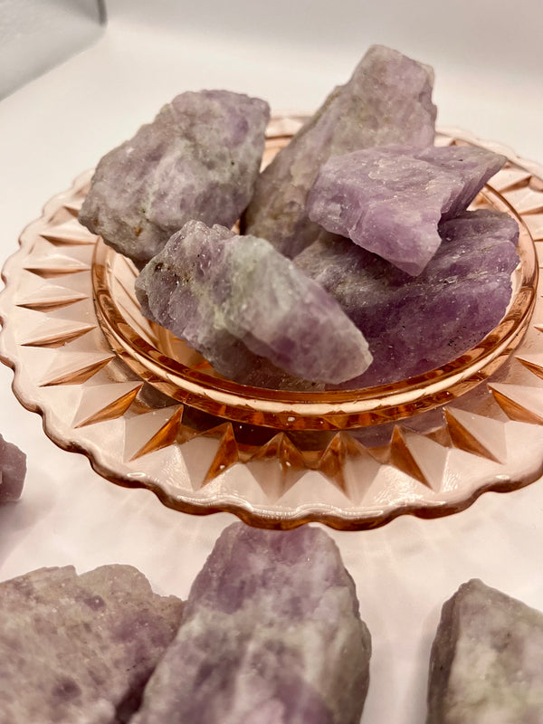 Crystal-Kunzite Raw