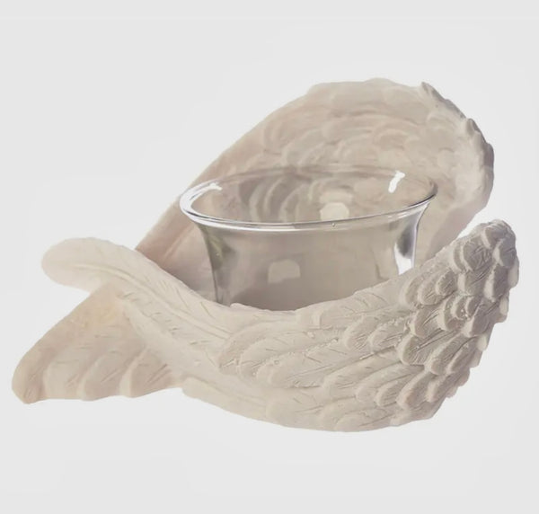 Angel Wings Tea Light and Votive Candle Holder