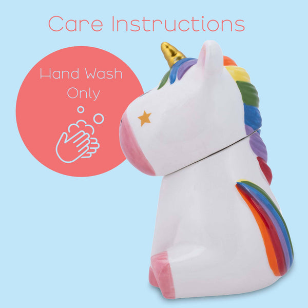 Cookie Jar-Rainbow Unicorn