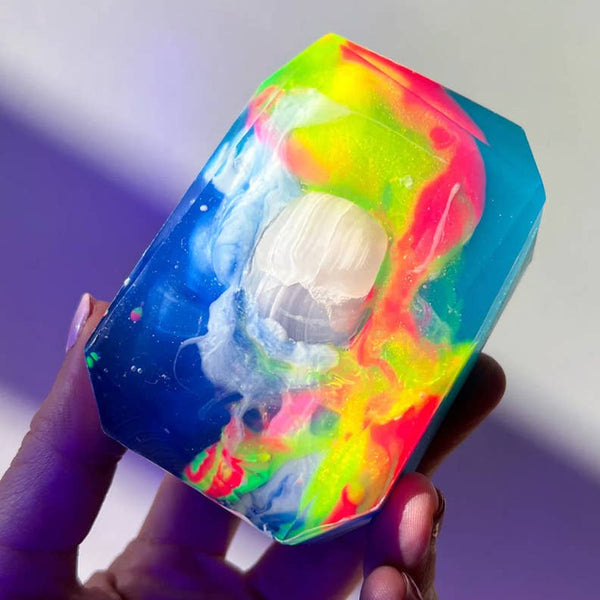 Crystal Bar Soap - True Liberation (Aquarius) - 7oz Zodiac Crystal Bar Soap