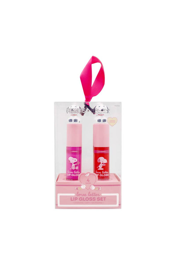 Peanuts Love Letter Lip Gloss Set