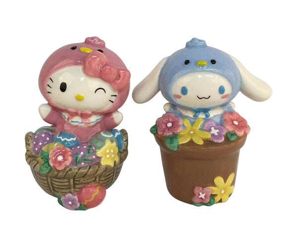 Hello Kitty and Cinnamoroll Planter S&P set