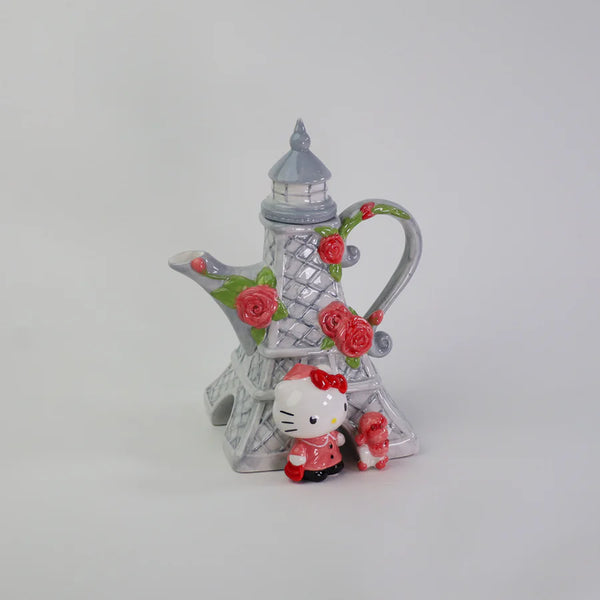 Blue Sky Clayworks - Hello Kitty Bonjour Paris Teapot