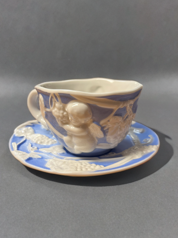 Rococo Tea Set-Cherubs