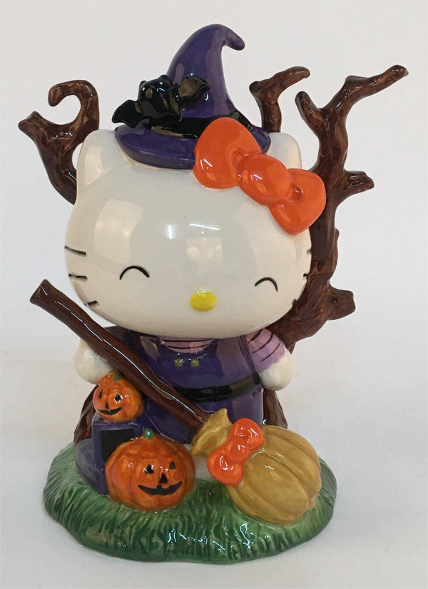 Hello Kitty Halloween Witch Figurine