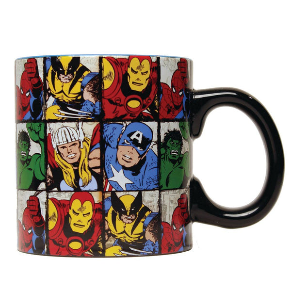 Marvel Grid-Ceramic Mug 20oz