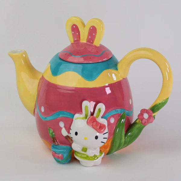 Hello Kitty Painter Bunny Teapot