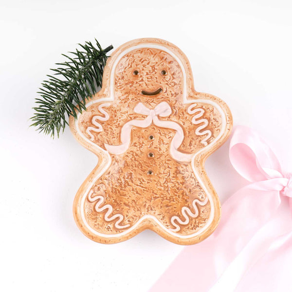 8 Oak Lane - Gingerbread Dessert Plate