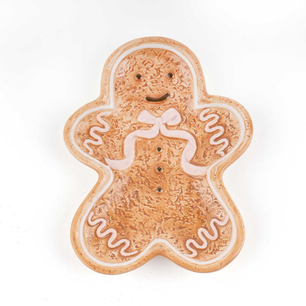 8 Oak Lane - Gingerbread Dessert Plate
