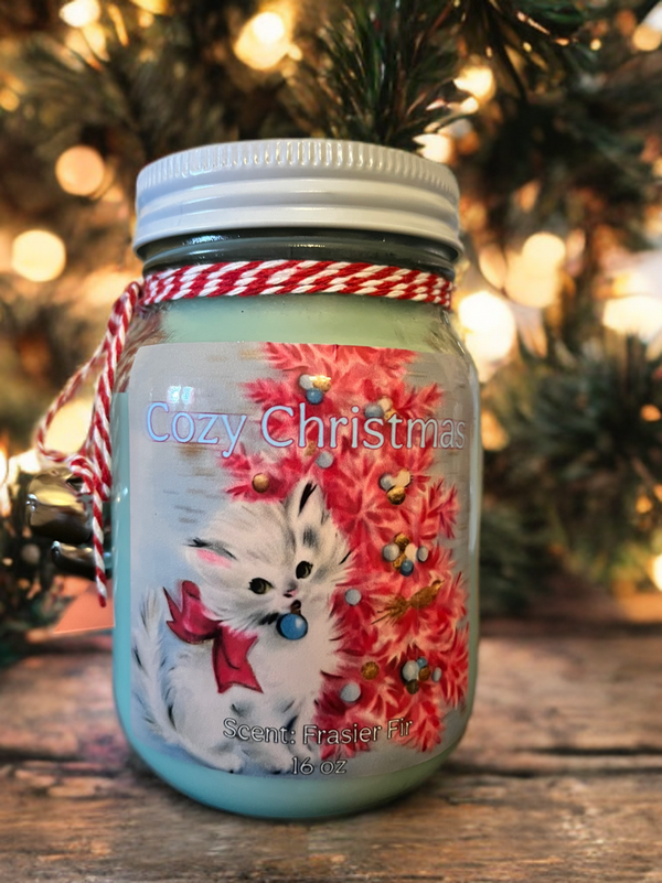 Handmade Holiday Scented Candles-16oz