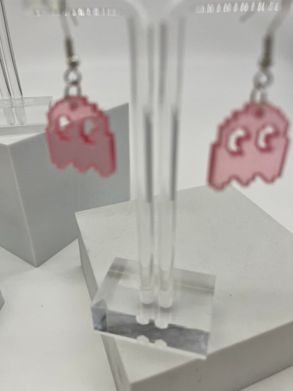 80’s Retro Pac-Man Earrings Set