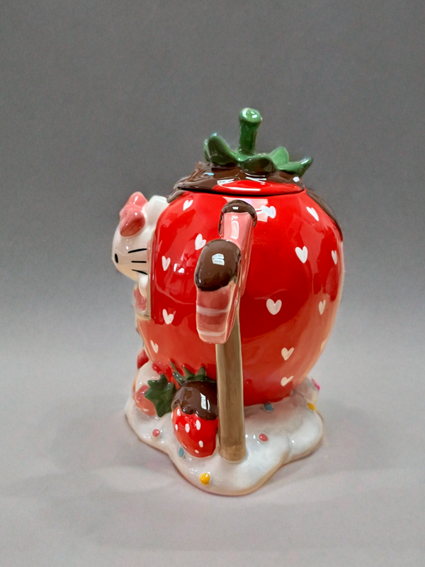 Blue Sky Clayworks - Hello Kitty Sweet Strawberry ShopTeapot