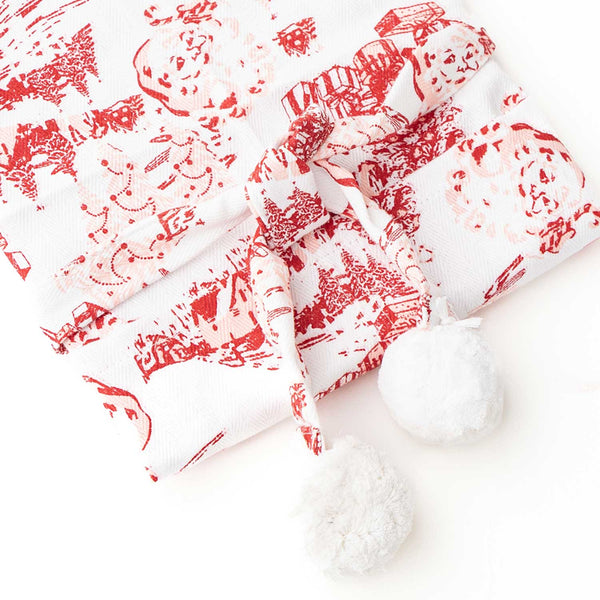 8 Oak Lane - Santa Toile Apron
