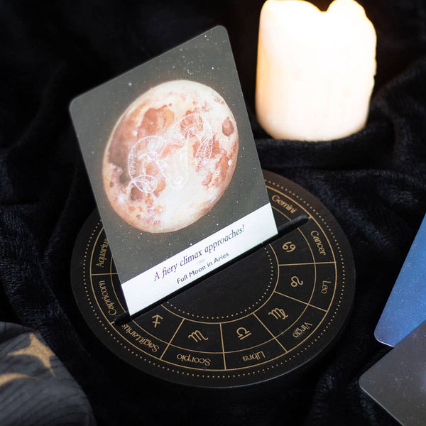 Astrology Wheel Tarot Card Stand